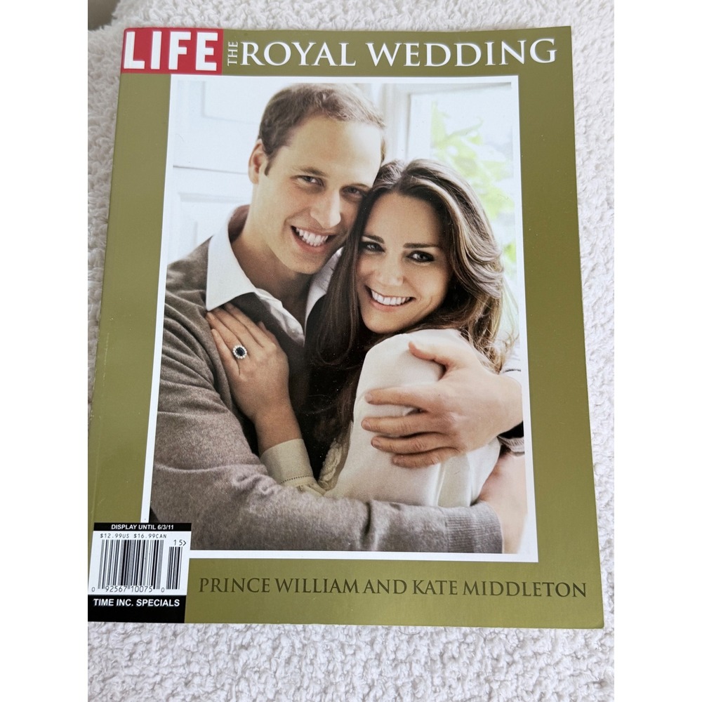 LIFE Royal Wedding Magazine Prince William Kate Middleton 2011 History Book